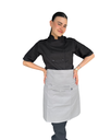 zittro Medio mandil delantal chef Gris Perla. R92351-238