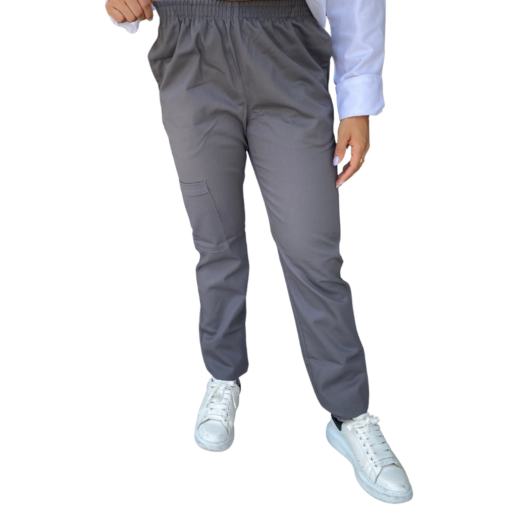 zittro Pantalón Chef Mujer. Gris Oxford R91205-000