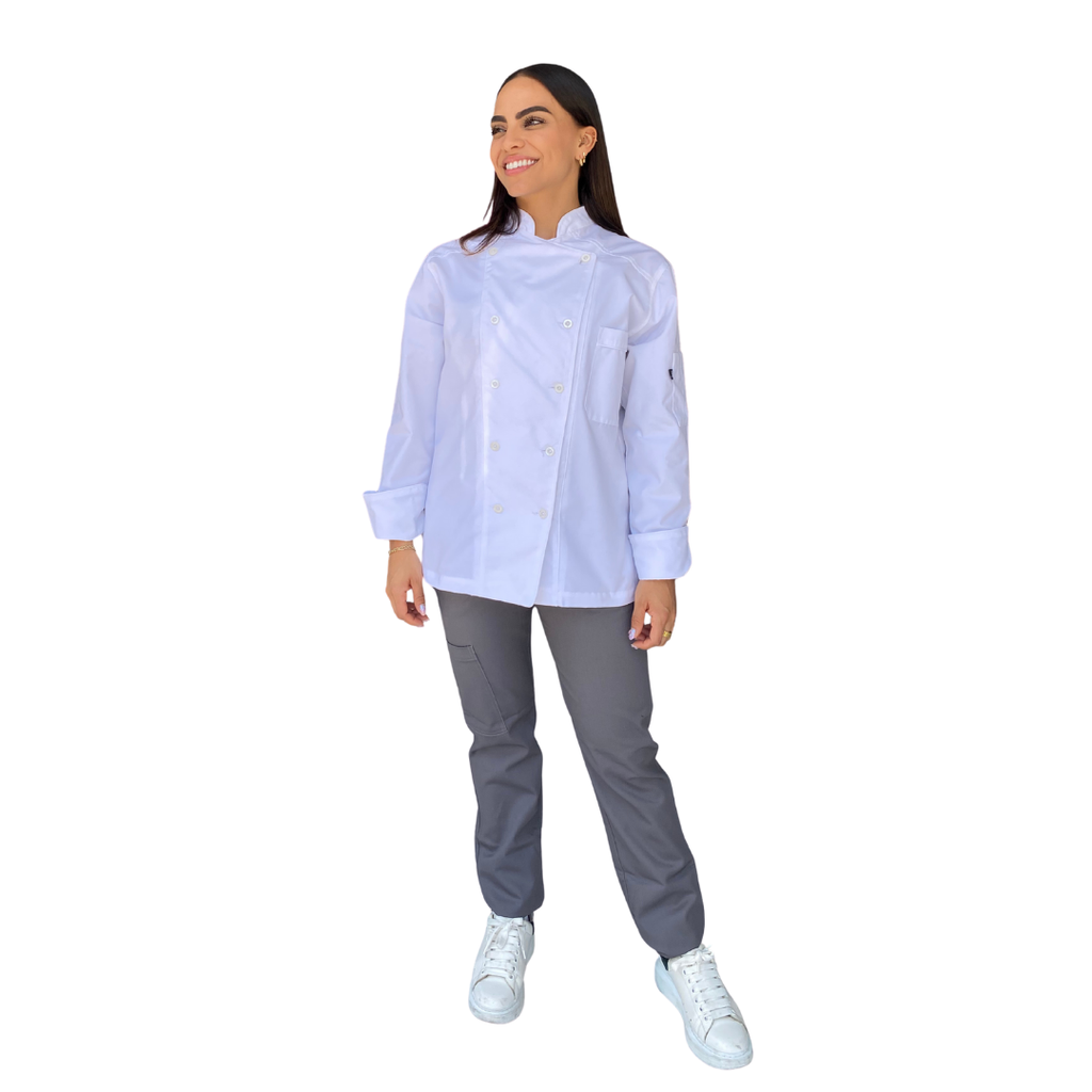zittro Pantalón Chef Mujer. Gris Oxford R91205-000