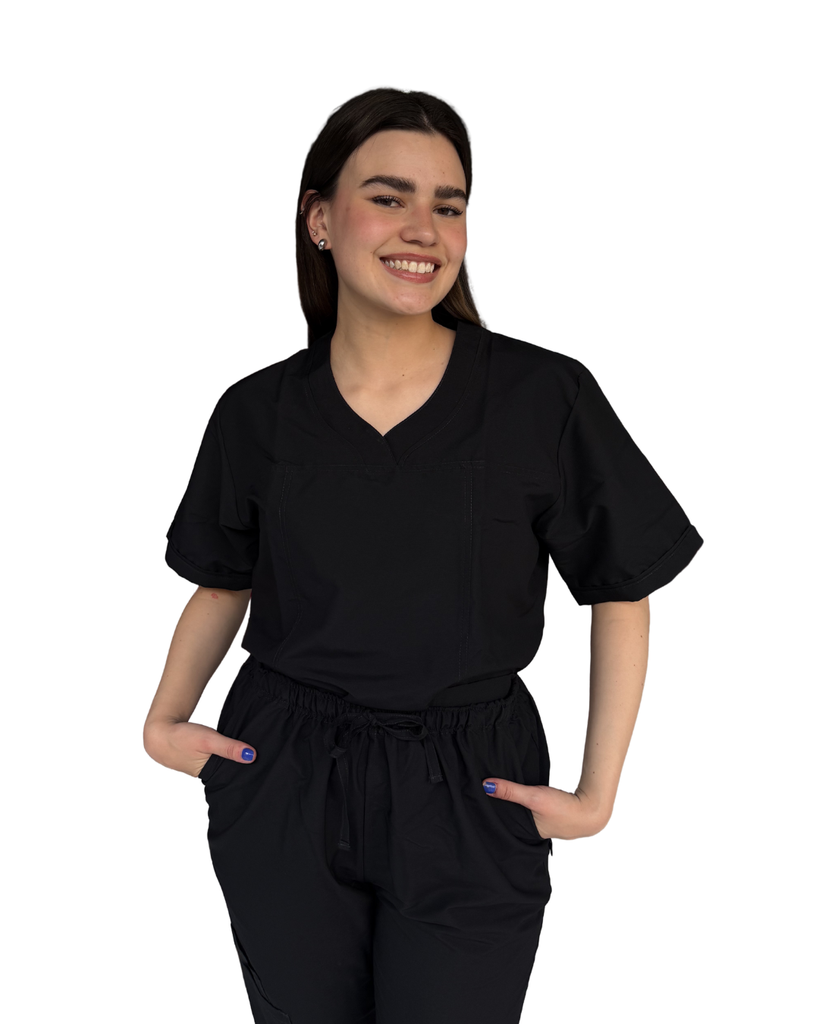 [M80203 001 ECH] zittro Filipina Médica Dry Mujer Negro (ECH)