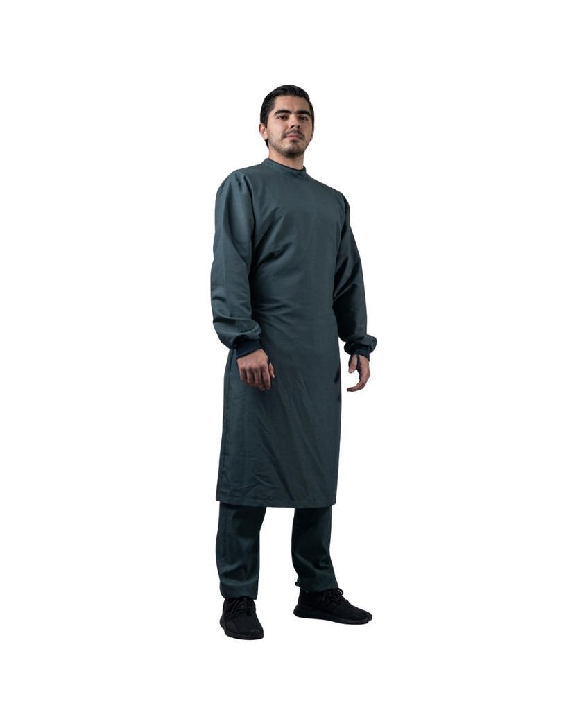 [M82101 000 ECH] zittro Bata Quirúrgica Stretch Hombre Oxford (ECH)