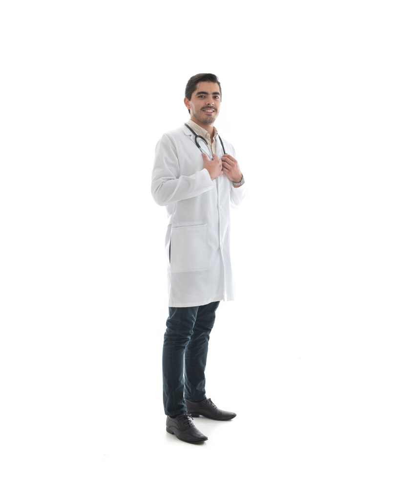 [M83101 100 ECH] zittro Bata Médico Hombre (ECH)