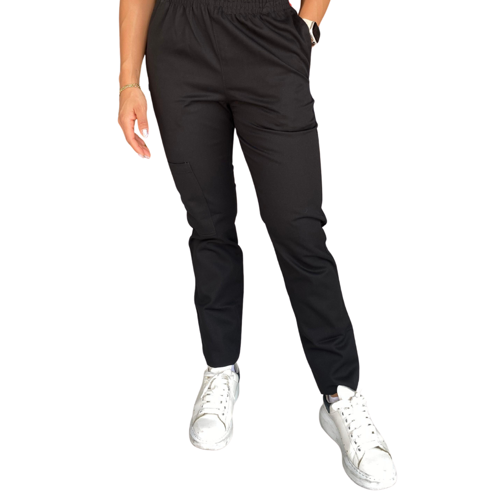Chef Pantalones Negros Para Mujeres Pantalón De Chef Airflow De